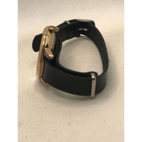 Fossil ES4404 Women's Black Leather Analog White Dial Quartz Wrist Watch KS311 - Picture 8 of 9